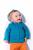 Jacheta cu urechiuse pentru copii dogs, tongs baby (culoare: albastru, marime: 6-9 luni)