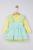 Set rochita cu bluzita pentru fetite cirese, tongs baby (culoare: verde, marime: 24-36 luni)