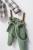 Set cu pantalonasi cu bretele si camasuta in carouri pentru bebelusi king, tongs baby (culoare: verde, marime: 6-9 luni)