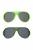 Ochelari de soare pentru copii mokki click & change, protectie uv, verde, 2-5 ani, set 2 perechi