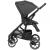 Carucior 2 in 1 skiddou moss onyx, negru