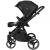 Carucior 2 in 1 skiddou oslo+, onyx, negru