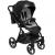 Carucior 2 in 1 skiddou oslo+, onyx, negru