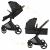 Carucior transformabil 2 in 1 skiddou nasjo onyx, negru