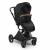 Carucior transformabil 2 in 1 skiddou nasjo onyx, negru