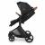 Carucior transformabil 2 in 1 skiddou nasjo onyx, negru