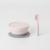 Set diversificare hrana bebelusi miniware first bites deluxe, 100% din materiale naturale biodegradabile, 4 piese, cotton candy