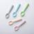 Set de lingurite bebelusi miniware, 100% silicon alimentar, grey+keylime