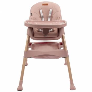 Scaun de masa 2 in 1 kidwell karimi - roz