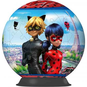 Puzzle 3d miraculous, 72 piese