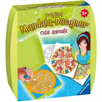 Ravensburger - set de creatie mini mandala cu animale