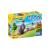 Playmobil - 1.2.3 tren cu animalute