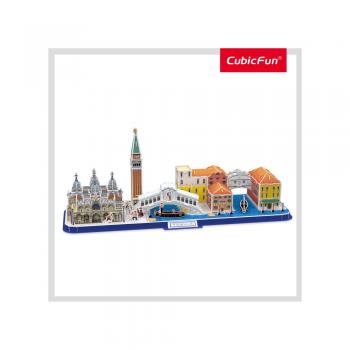 Cubin fun - puzzle 3d venetia 126 piese