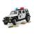 Bruder - jeep wrangler unlimited rubicon de politie cu sirena si figurina