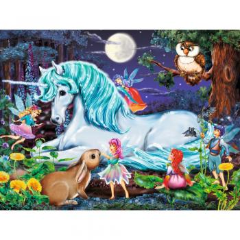 Puzzle padure, 100 piese