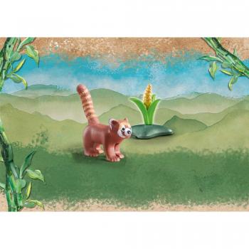 Playmobil - urs panda rosu