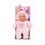 Baby born - bebelus 18 cm cu hainute roz sau maro