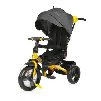 Tricicleta jaguar eva wheels, black & yellow