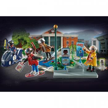 Playmobil - inapoi in viitor - cursa pe hoverboard