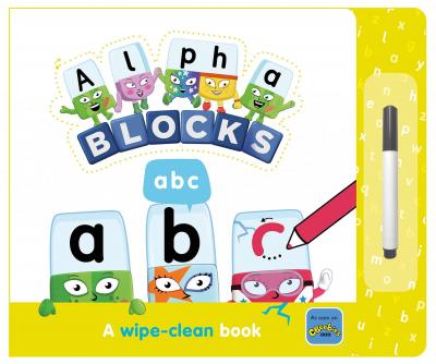 Carticica Scriu si sterg  Alphablocks - ABC