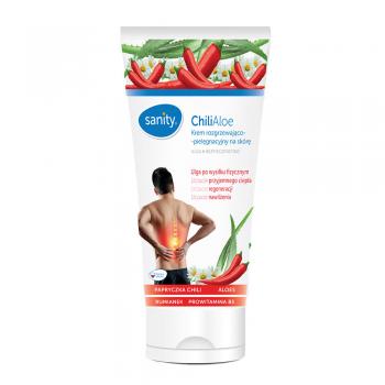 Crema pentru corp Sanity Chili Aloe, cu efect de incalzire, hidratare, regenerare si relaxare...