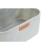 Set 3 cosuri depozitare Childhome 21x14x10 cm/14x10x10 cm Gri