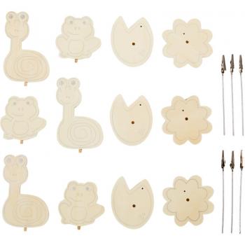 Set de creatie notite animale, 6 buc, haba