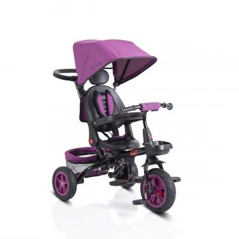 Tricicleta byox explore cu sezut reversibil si pozitie de somn - purple
