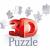 Puzzle 3d copii - globul lumii, 180 piese