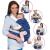 Marsupiu ergonomic pentru bebelusi si copii, multiple pozitii Clevamama