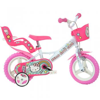 Bicicleta copii Dino Bikes 12` Hello Kitty