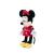 Jucarie de plus disney minnie cu rochita rosie, 80 cm