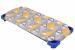 Lenjerie patut gradinita 3 piese patut stivuibil bumbac 100% model forme geometrice