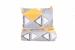 Lenjerie patut gradinita 3 piese patut stivuibil bumbac 100% model forme geometrice