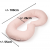 Perna gravide multifunctionala in forma de C cu husa detasabila Flumi FM3406836