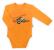 Body cu maneca lunga (181099) colectia "big trucks" galben marimea 92