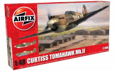 Kit constructie Airfix avion Curtiss Tomahawk MK.II 1:48