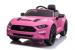 Masinuta electrica pentru copii, ford mustang roz, cu telecomanda, 2 motoare, greutate maxima 30 kg, 8289