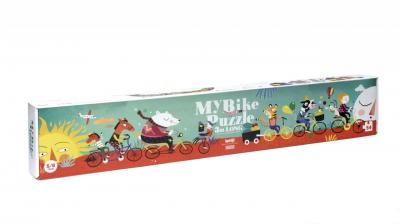 Puzzle londji, drumul lung cu bicicleta