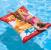 Saltea gonflabila pentru piscina, intex 58776 potato chips, multicolor, 178 x 140 cm, pentru adulti si copii