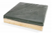 Cutie de nisip patrata, din lemn tratat, 113x113 cm, Plum 25055