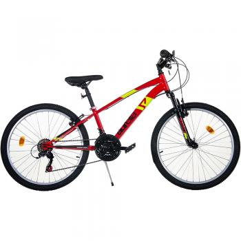 Bicicleta Dino Bikes 24`` MTB barbati Ring rosu
