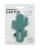 Inel gingival minikoioi, 100% premium silicone, cactus  – aqua green