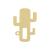 Inel gingival minikoioi, 100% premium silicone, cactus – mellow yellow