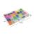 Set creativ elastice loom colorate cu organizator si accesorii, 4400 piese Kruzzel MY18062