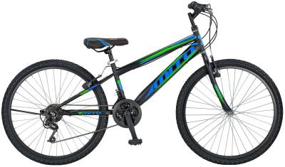 Bicicleta mtb-ht 26   mito oregon, cadru otel, culoare negru verde