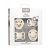 BIBS - Set 4 suzete Try-it collection 0 luni +-Ivory