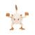 Pokemon - figurine clip n go, mankey & nest ball