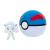 Pokemon - figurine clip n go, alolan vulpix & great ball