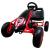 Kart cu pedale gokart, 3-7 ani, roti gonflabile, g4 r-sport - negru